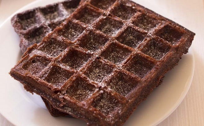 Ma recette de gaufres au chocolat